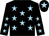 Black, light blue stars, black cap, light blue star (The Dons)