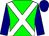 Green, white cross belts, navy blue sleeves and cap (Mr G E Amey)
