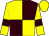 Yellow and brown (quartered), yellow sleeves, brown armlets, yellow cap (Gg Bloodstock & Racing Club)