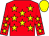 Red, yellow stars, yellow cap (The Fifth Amendment)