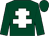 Dark green, white cross of lorraine (The Masters Syndicate)