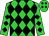 Lime, black diamonds (Donald Barber)