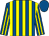 Royal blue & yellow stripes, royal blue cap (Tomas Ahern & Thomas Considine & M A O'Sullivan)