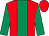 Red, emerald green stripe and sleeves (Mr Gerard McMullan)