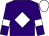 Purple, white diamond, armlets and cap (Mr C J Murfitt & Partner)