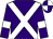Purple, white cross belts and armlets, quartered cap (Mr Colin Bryce)