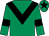Emerald green, black chevron, armlets and star on cap (Mr M Dunning)