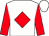 White, red diamond and sleeves (Carlisle Poker Club & Mr P S Nicholson)