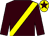 Brown, yellow sash, yellow cap with brown star (P T Flavin)