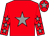 Red, grey star, grey stars on sleeves, grey star on cap (George Turner & Clipper Logistics Group Ltd)