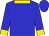 Blue, gold collar, gold cuffs on sleeves, blue cap (Gerald Zubenko Iii)