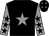 Black, grey star, grey sleeves, black stars, black cap, grey stars (Star Contractors Ltd)
