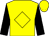 Yellow, yellow diamond, black sleeves (Boykins Racing Stable And Blakeman, Paul H)