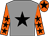 Grey, black star, orange sleeves, black stars, orange cap, black star (T O S Of A Coin)