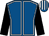 Royal blue, white seams, black sleeves, royal blue & white striped cap (P Lacy)