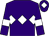 Purple, white triple diamond, armlets and diamond on cap (Mrs S Tucker & Mr Ed McCormack)