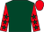 Dark green, red sleeves, dark green stars, red cap (Sekura Group)