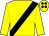 Yellow, black sash and spots on cap (Mr J Payne)