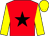 Red, black star, yellow sleeves and cap (Mr W B Imison)