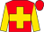 Red, gold cross, red band on gold sleeves, red cap (Christmas, Jr , Donelson And Carter, David)