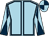 Light blue, dark blue seams, diabolo on sleeves, quartered cap (Akela Construction Ltd)