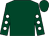Dark green, white spots on sleeves, dark green cap (Mark Dobbin & Philip Antonacci)