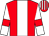 Red, white stripe, white sleeves, red armlets, red and white striped cap (Mr Jack Stephenson)