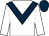 White, dark blue chevron, dark blue cap (Owners For Owners Dr Dunraven)