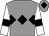 Grey, black triple diamond, white sleeves, black armlets, grey cap, black diamond (The Three Princesses)
