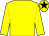 Yellow, yellow cap, black star (Mrs Derville Meade)