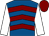 Royal blue, maroon chevrons, white sleeves, maroon cap (Cau Partnership)