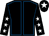 Black, royal blue seams, black sleeves, white stars, black cap, white star (Mr Chris Napthine)