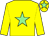 Yellow, light green star and star on cap (Mr A G MacLennan)