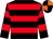 Black, red hoops, black and orange quartered cap (John Wills & David Reid Scott Ptnershi)