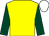 Yellow, dark green sleeves, white cap (Downhill Only)