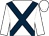 White, dark blue cross belts (Mr Jamie Hart)