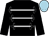 Black, silver braid, light blue cap (The Sea Foxes)