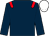 DARK BLUE, red epaulettes, white cap (Michael O'Callaghan)