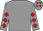 Grey, red diamonds on sleeves and cap (Mig Medical Installations Ltd)