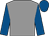 Grey, royal blue sleeves and cap (Mr Roger Teal)