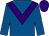 Royal blue, purple chevron, purple cap (Araam)