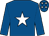 Royal blue, white star, white stars on cap (Mr A Cohen Mr D Hanafin & Mr S Kaznows)