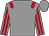 Grey, red epaulets, striped sleeves (M B S Racing)