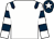 White, dark blue epaulettes, hooped sleeves, dark blue cap, white star (Donal Houlihan)