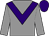 Grey, purple chevron, grey sleeves, purple cap (Araam)