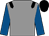 Grey, black epaulettes, royal blue sleeves, black cap (Miss Zoe Casbolt)