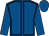 Royal blue, dark blue seams, royal blue sleeves & cap (Godolphin)