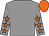 Grey, orange stars on sleeves, orange cap (Mr Robert E Tillett)