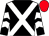 Black, white cross belts, chevrons on sleeves, red cap (Mr Phil Mousley)
