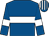 Royal blue, white hoop & armlet, striped cap (M T O'Donovan)